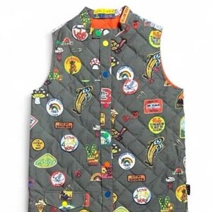 ISO Burton x L.A.M.B patch vest